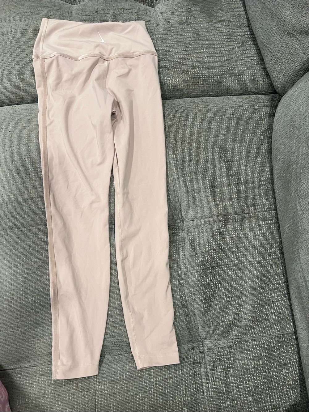 Nike Girls' Light Pink High-Rise Leggings
